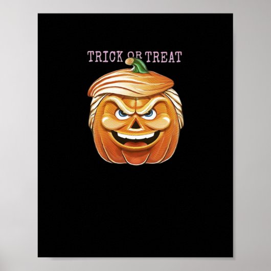 Pumpkin Donald, grappige Halloween enge klassieker Poster (Voorkant)