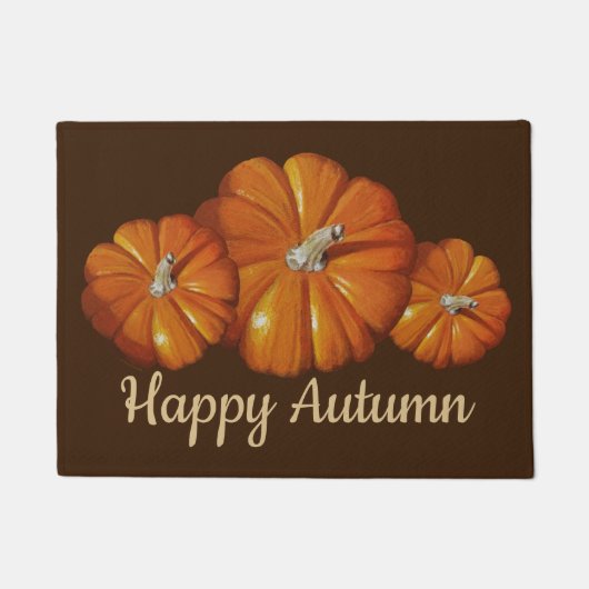 Pumpkin Doormat Deurmat (Voorkant)