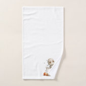 Pumpkin Drip - Mama met een zoete schrik Bad Handdoek (Handdoek)
