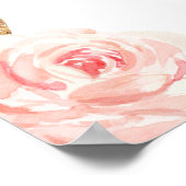 Pumpkin-drive op Baby shower Dank u wel Poster (Hoek)