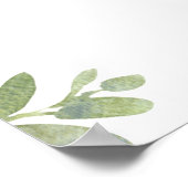 Pumpkin-drive op Baby shower Dank u wel Poster (Hoek)