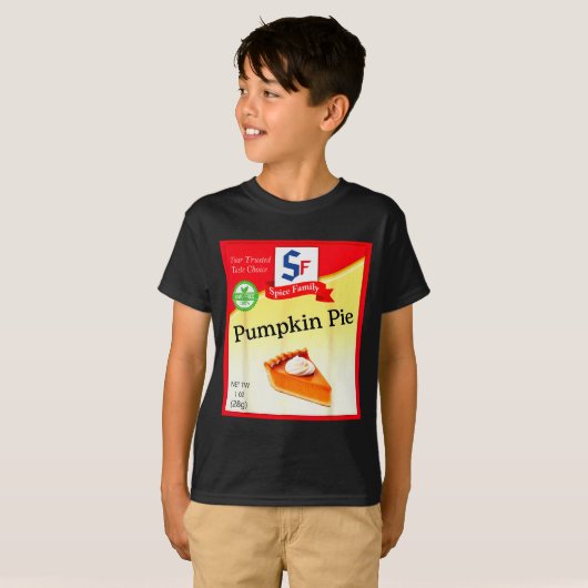 Pumpkin E Condiment Costume Holiday Sce Costumes  T-shirt (Voorkant volledig)