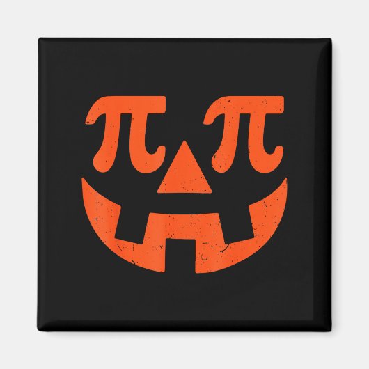 Pumpkin E Funny Math Thanksgiving Science Teacher Magneet (Voorkant)