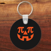 Pumpkin E Funny Math Thanksgiving Science Teacher Sleutelhanger (Voorkant)