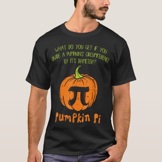 Pumpkin E Math Shirt Funny Halloween Thanksgiving (Voorkant)
