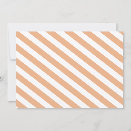 Pumpkin eerste verjaardag foto Dank u Kaart (Achterkant)