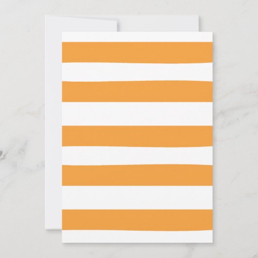 Pumpkin eerste verjaardag uitnodiging - Boy (Achterkant)