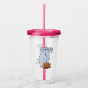 Pumpkin Elephant Acryl Drinkbeker