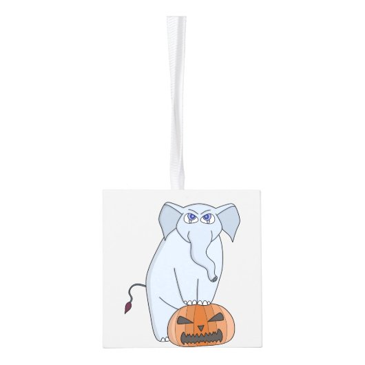 Pumpkin Elephant Decoratie (Links)