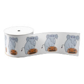 Pumpkin Elephant Grosgrain Lint (Spoel)
