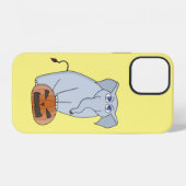 Pumpkin Elephant iPhone Hoesje (Achterkant horizontaal)