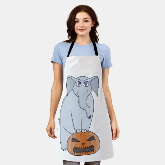 Pumpkin Elephant Schort (Gedragen)