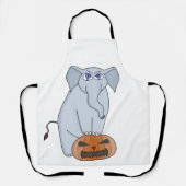 Pumpkin Elephant Schort (Voorkant)