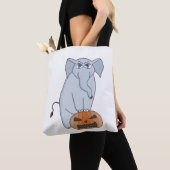 Pumpkin Elephant Tote Bag (Dichtbij)