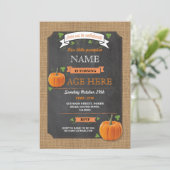 Pumpkin Elke dag van de Dag van de Jongen Meisje U Kaart (Staand voorkant)