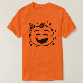 Pumpkin Emoji groep costume halloween party emoji T-shirt