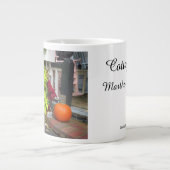 Pumpkin en Coleus - Martha's wijngaard Grote Koffiekop (Voorkant)