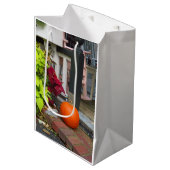 Pumpkin en Coleus - Martha's wijngaard Medium Cadeauzakje (Voorkant Gekanteld)