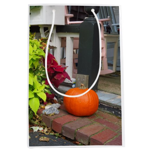 Pumpkin en Coleus - Martha's wijngaard Medium Cadeauzakje (Voorkant)