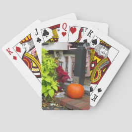 Pumpkin en Coleus - Martha's wijngaard Pokerkaarten