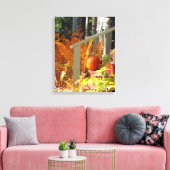 Pumpkin en Ferns - Martha's wijngaard Canvas Afdruk (Insitu (Woonkamer))