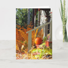 Pumpkin en Ferns - Martha's wijngaard Kaart