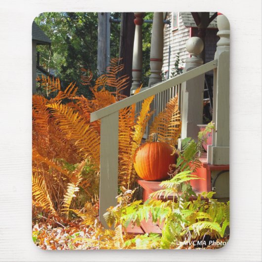 Pumpkin en Ferns - Martha's wijngaard Muismat (Voorkant)