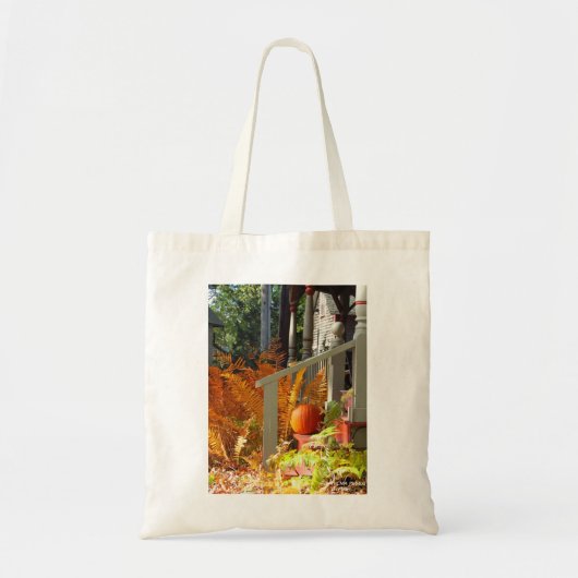 Pumpkin en Ferns - Martha's wijngaard Tote Bag (Voorkant)
