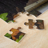Pumpkin en White Mums - Martha's wijntuin Legpuzzel (Zijkant)