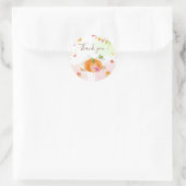 Pumpkin Envelope sticker van zeehonden Dank u Flor (Tas)