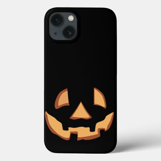 Pumpkin Face 1 OtterBox iPhone Case (Achterkant)