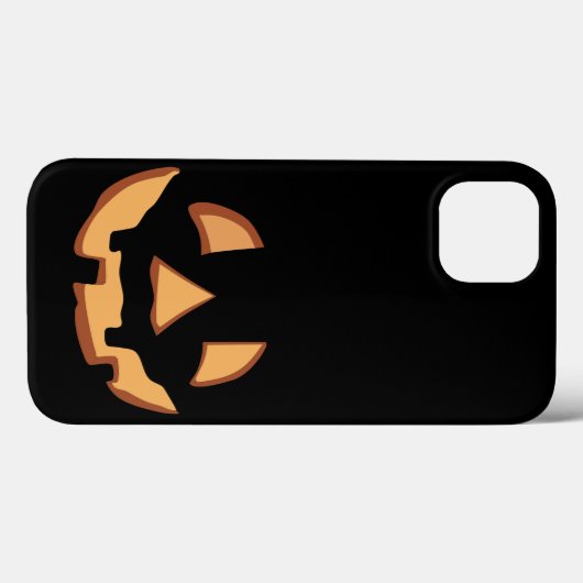 Pumpkin Face 1 OtterBox iPhone Case (Achterkant (horizontaal))