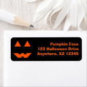 Pumpkin Face Etiket (Insitu)