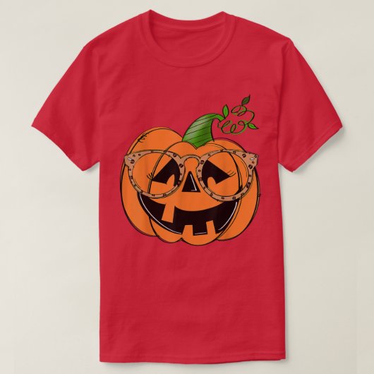 Pumpkin Face Funny Pumpkin Lover Halloween Co T-shirt (Design voorkant)