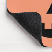 Pumpkin Face Halloween Muismat (Hoek)