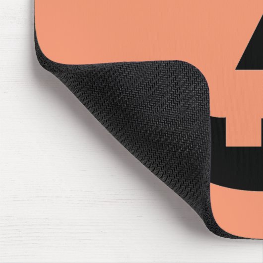 Pumpkin Face Halloween Muismat (Hoek)