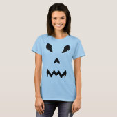 Pumpkin Face Halloween-shirt T-shirt (Voorkant volledig)