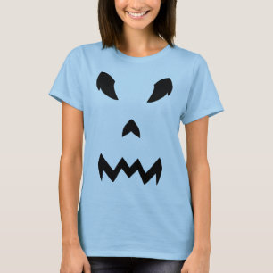 Pumpkin Face Halloween-shirt T-shirt