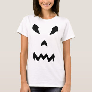 Pumpkin Face Halloween-shirt T-shirt