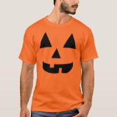 Pumpkin Face Halloween T-Shirt (Voorkant)