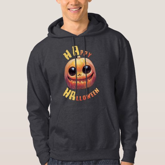 Pumpkin Face | Happy Halloween Hoodie (Voorkant)