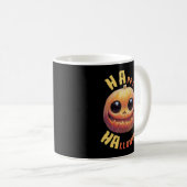 Pumpkin Face | Happy Halloween Koffiemok (Voorkant rechts)