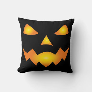 Pumpkin Face Jack O Lantern Halloween Spooky Kussen