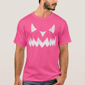 Pumpkin Face JACK O' LANTERN Halloween Trick or Tr T-shirt