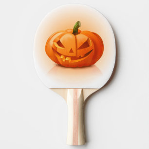 Pumpkin Face Ping Pong Paddle Tafeltennisbatje