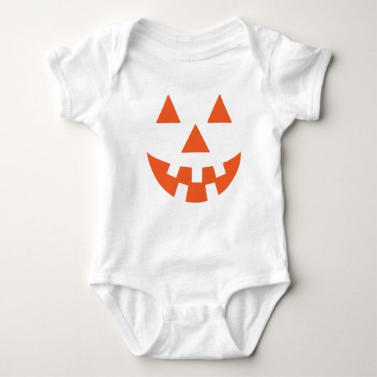 Pumpkin Face Romper (Voorkant)