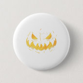 Pumpkin Face Ronde Button 5,7 Cm (Voorkant)