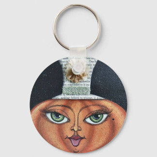 Pumpkin Face Sleutelhanger