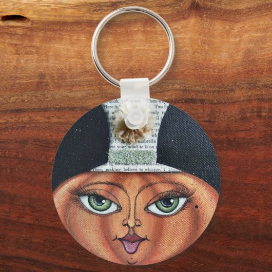 Pumpkin Face Sleutelhanger (Voorkant)