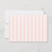 Pumpkin Fall Floral Baby Shower Thank You Card Bedankkaart (Achterkant)